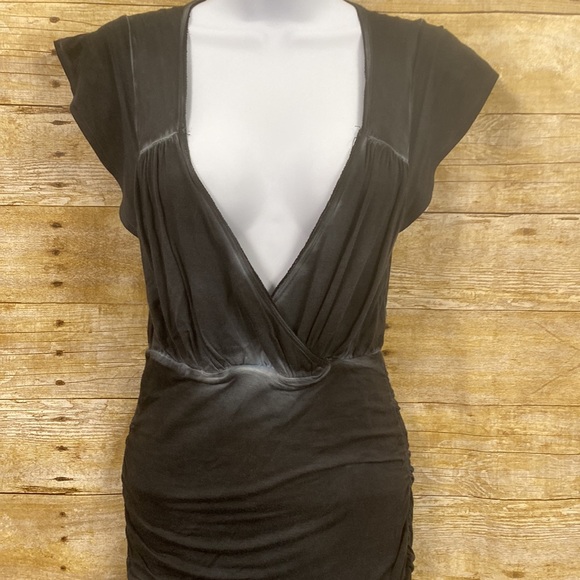 Free People body con ruched dress size extra small - Picture 5 of 12